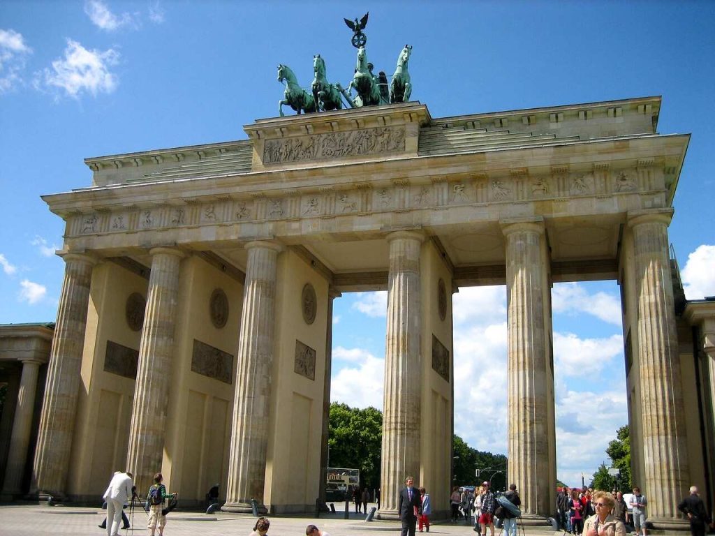Brandenburg Gate, the top tourist attraction in berlin