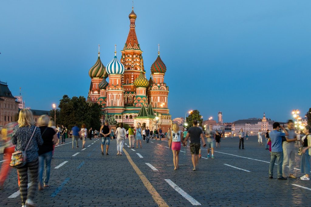 Saint Basil's Cathedral, tourist attractions in Moscow